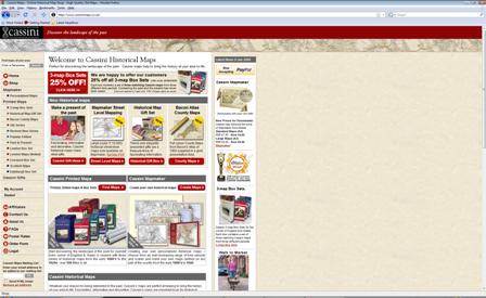 Cassini web site